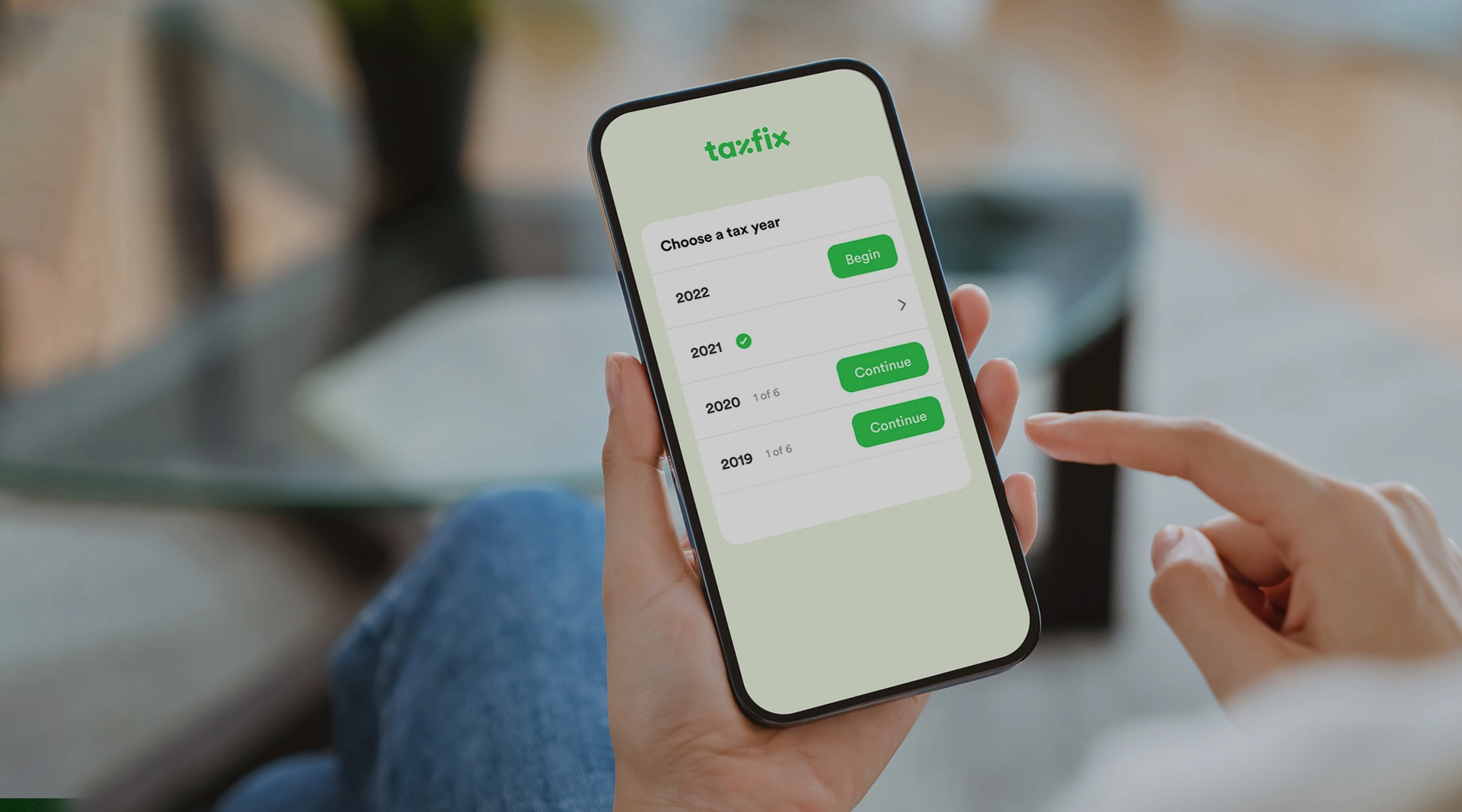 Taxfix mobile app to prepare Tax Returns
